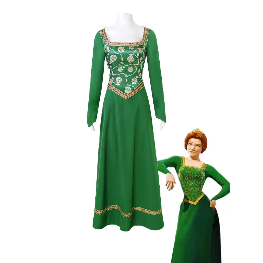 Anime Cosplay Costumes Female - فيلم الوحش الأميرة فيونا تأثيري أنثى