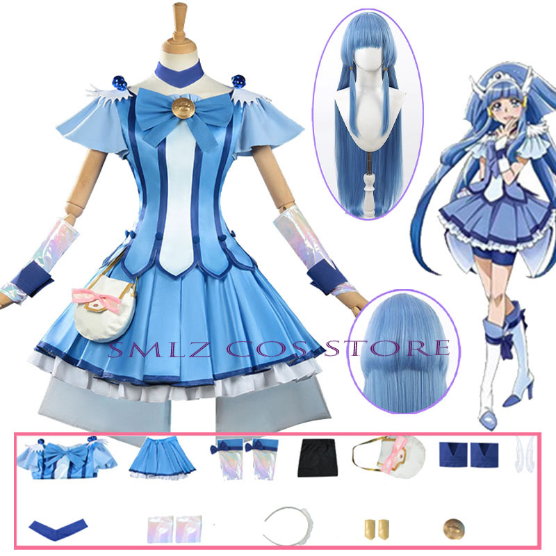 Anime Cosplay Dress For Women - زي تنكري أنمي سمايل جليتر بريز