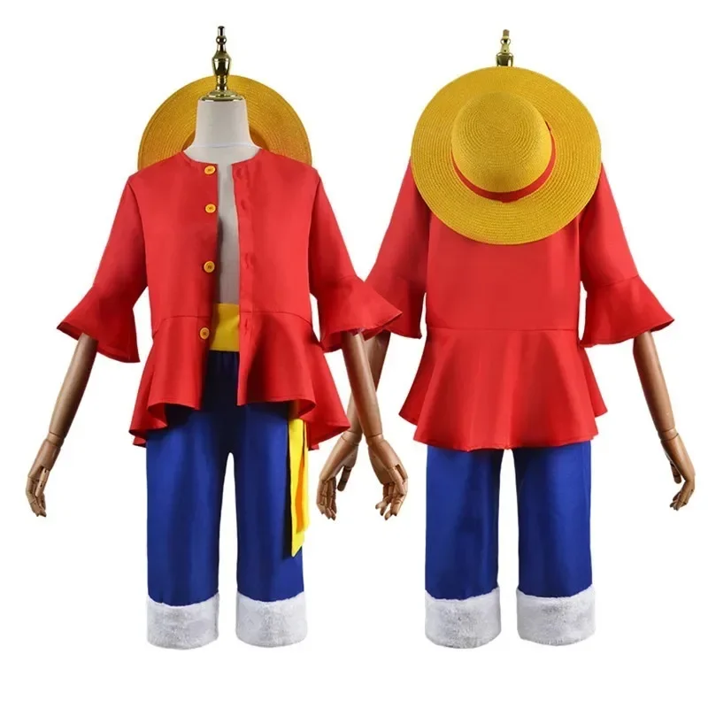 زي تنكري كامل لشخصية مونكي دي  - مراجعة Anime Cosplay Luffy وسعره