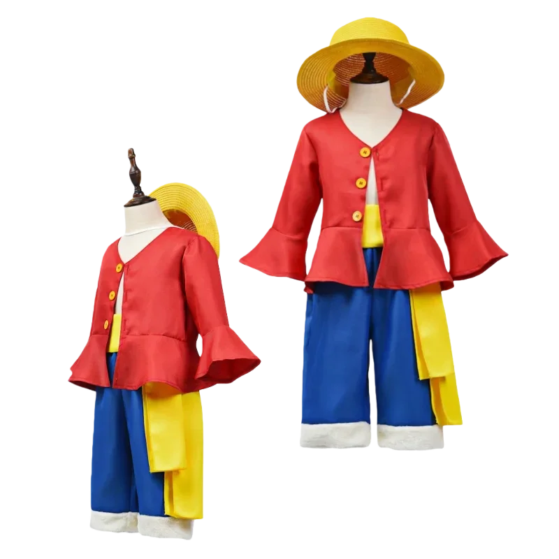 زي تنكري كامل لشخصية مونكي دي  - مراجعة Anime Cosplay Luffy وسعره