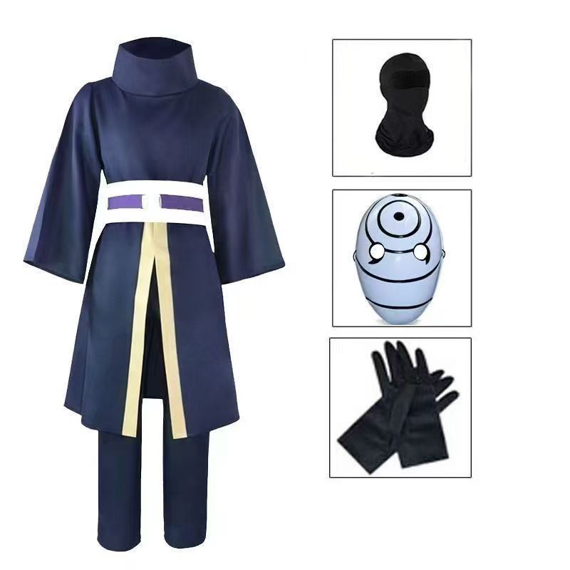زي تنكري أنمي أوتشيها أوبيتو،  - مراجعة Anime Cosplay Ninja وسعره
