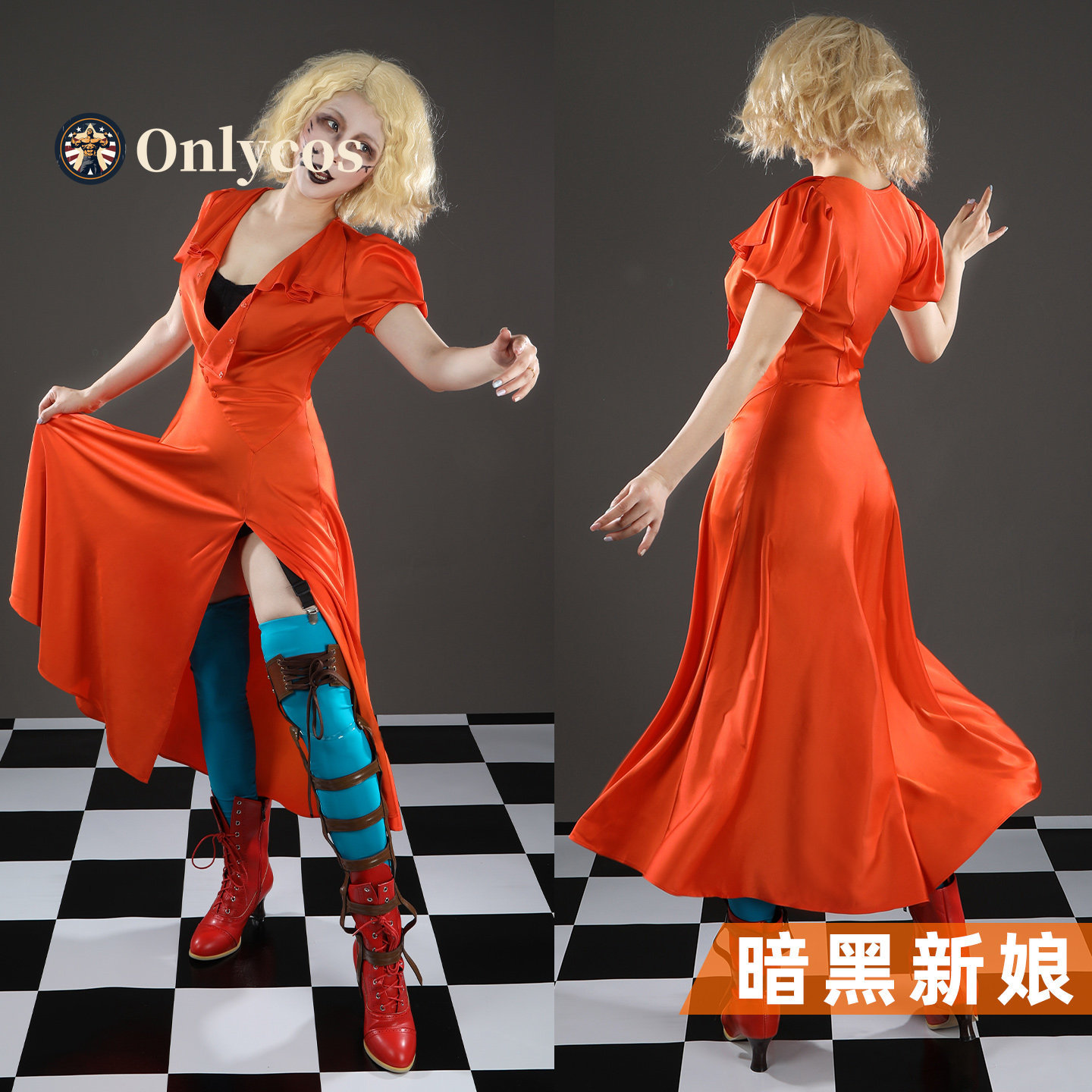 العروس! زي ماري شيلي التنكري ل - مراجعة Anime Cosplay Dress For Women وسعره