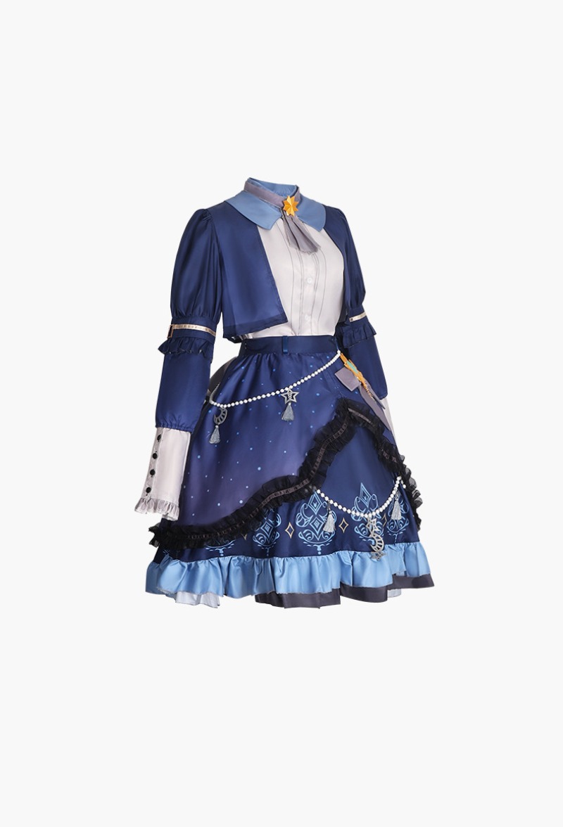 2025 PJSK نجوم فستان ملون ل Ak - مراجعة Anime Cosplay Dress For Women وسعره