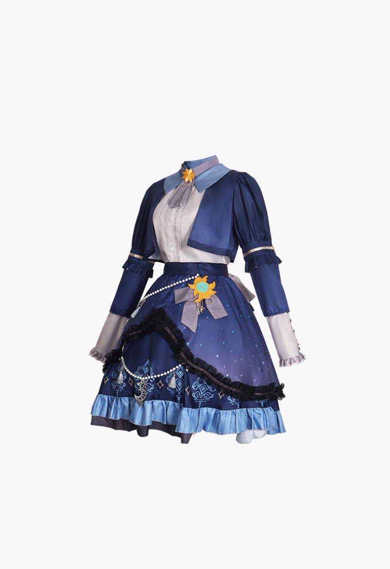 2025 PJSK نجوم فستان ملون ل Ak - مراجعة Anime Cosplay Dress For Women وسعره