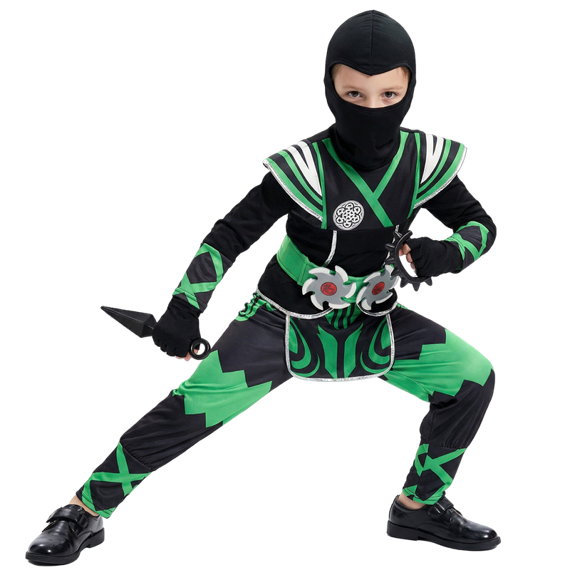 مجموعة أزياء النينجا اليابانية - مراجعة Anime Cosplay Ninja وسعره