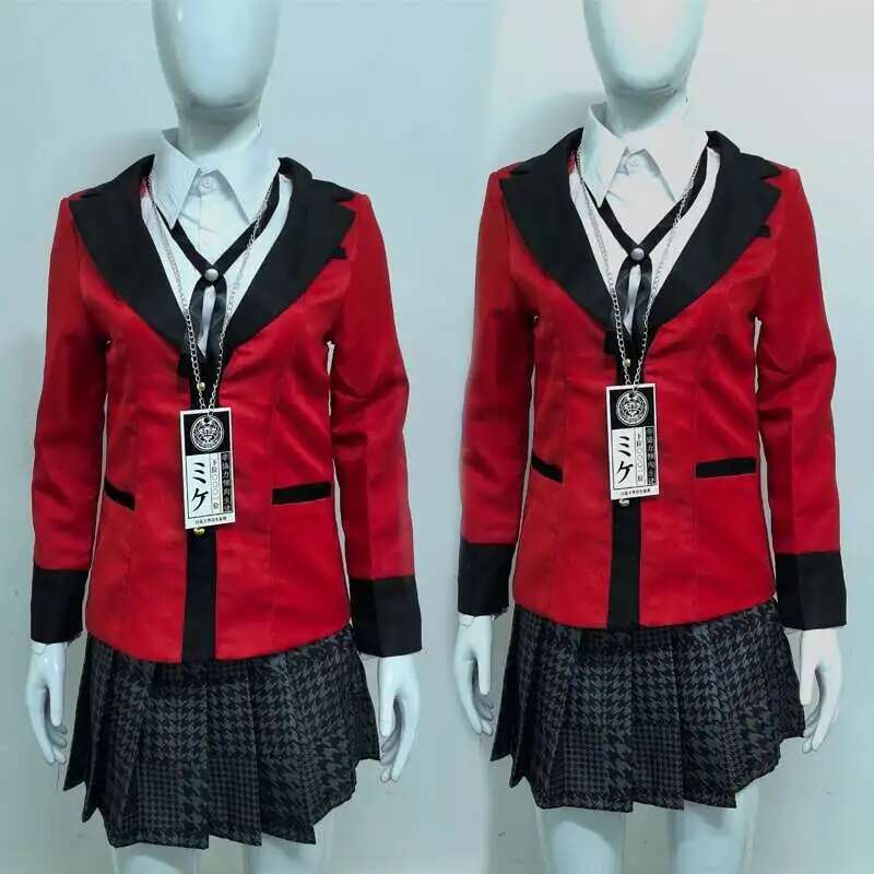 أزياء أنيمي Kakegurui Jabami Y - مراجعة Anime Cosplay Ninja وسعره