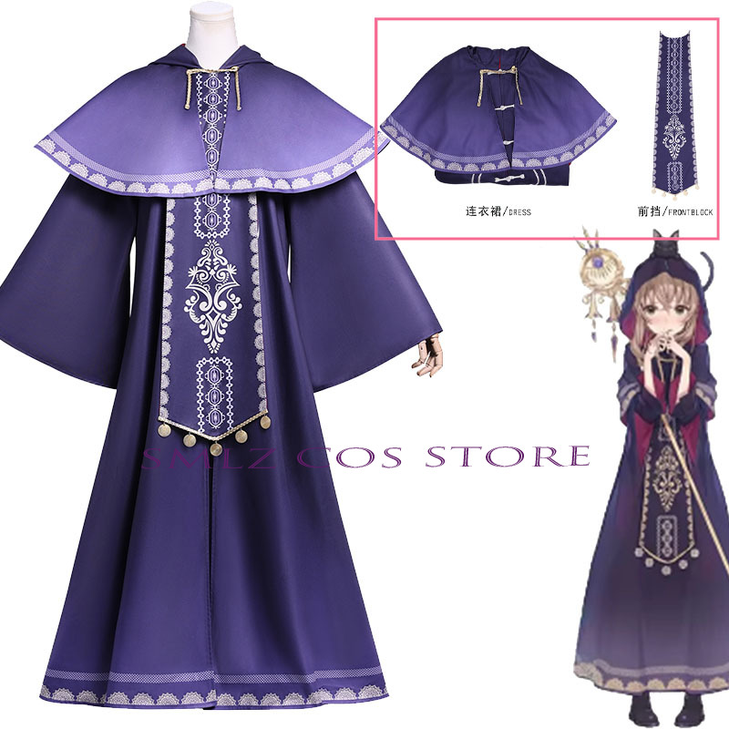 مونيكا ايفريت شعر مستعار تأثير - مراجعة Anime Cosplay Dress For Women وسعره