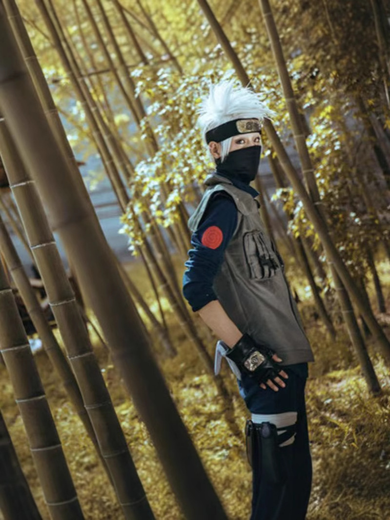 زي تنكري لشخصية نينجا كاكاشي م - مراجعة Anime Cosplay Ninja وسعره