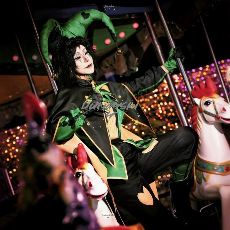 زي تنكري للرجال على شكل مهرج ب - مراجعة Anime Cosplay Expo 2025 وسعره