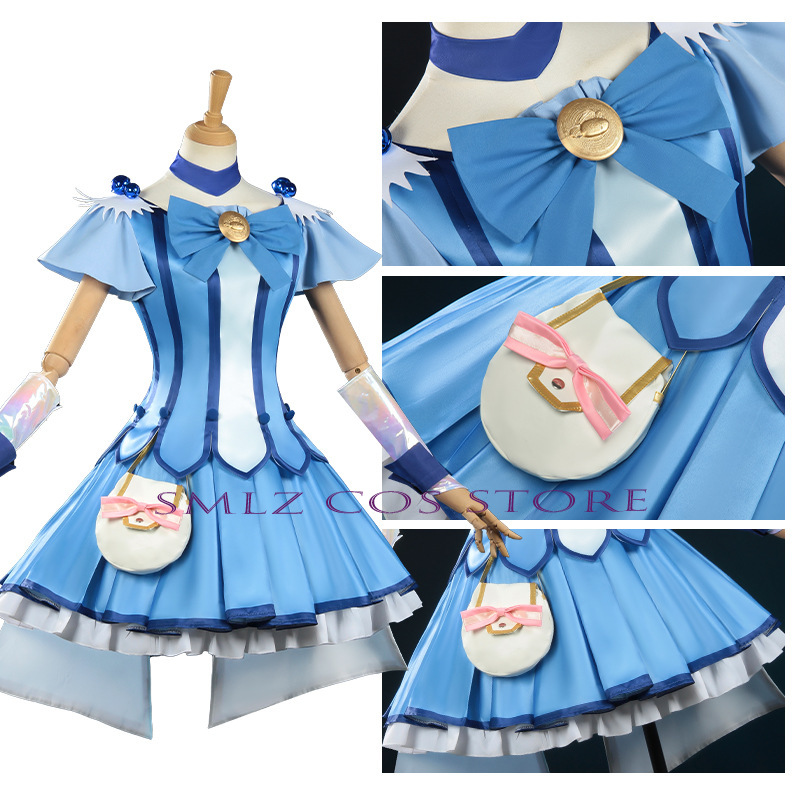 زي تنكري أنمي سمايل جليتر بريز - مراجعة Anime Cosplay Dress For Women وسعره