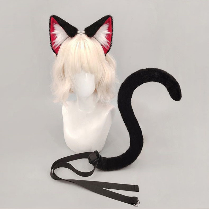 طقم أذن وذيل قطة يدوي الصنع من - مراجعة Cosplay Anime Expo وسعره