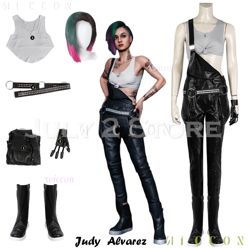 أزياء CyberrPunk Judy التأثيري - مراجعة Anime Cosplay Expo 2025 وسعره