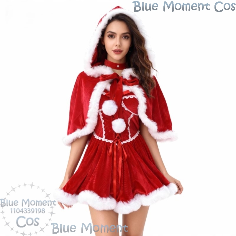 2025 عيد الميلاد فستان أحمر أب - مراجعة Anime Cosplay Event 2025 وسعره