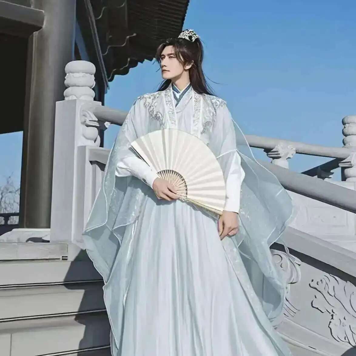 حجم كبير 3XL Hanfu الرجال الصي - مراجعة Anime Cosplay In Chinese وسعره