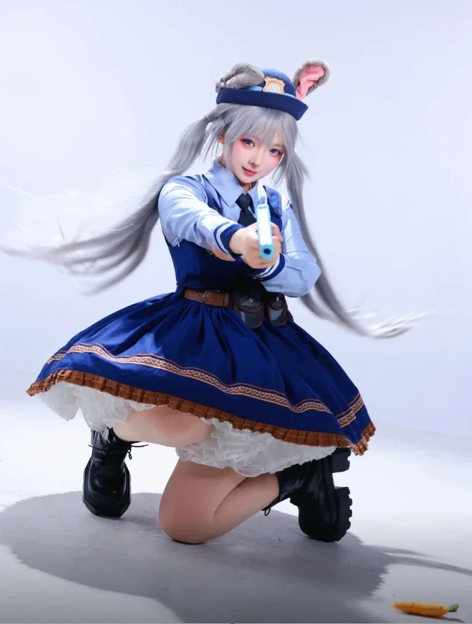 زي تنكري أنمي زوتوبيا جودي فوك - مراجعة Cosplay Anime Expo وسعره