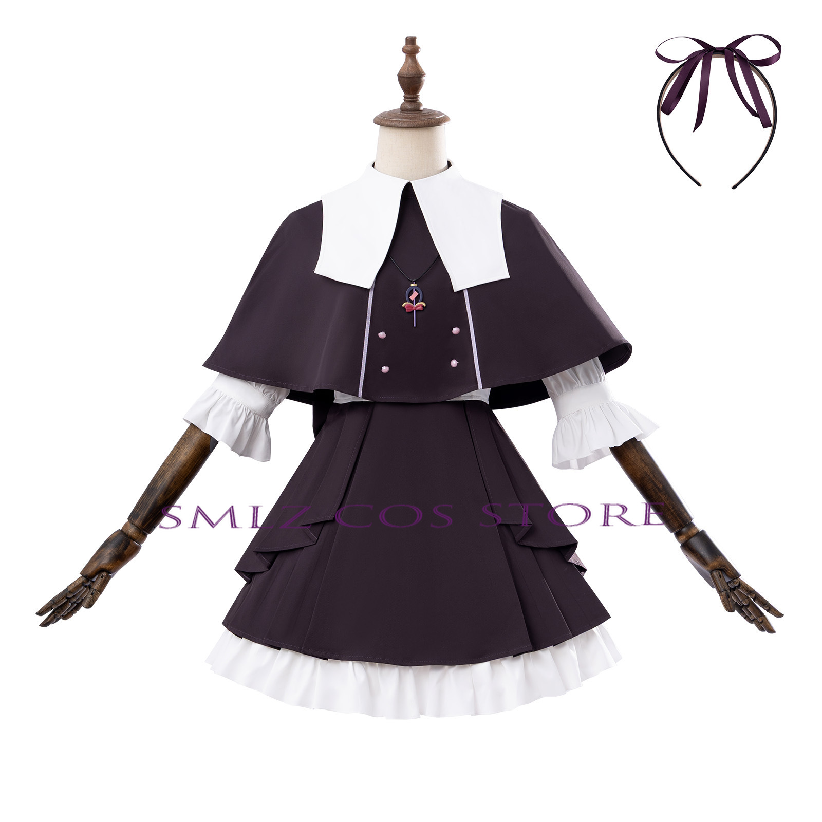 زي تنكري موريا روروكا من أنمي  - مراجعة Anime Cosplay Dress For Women وسعره